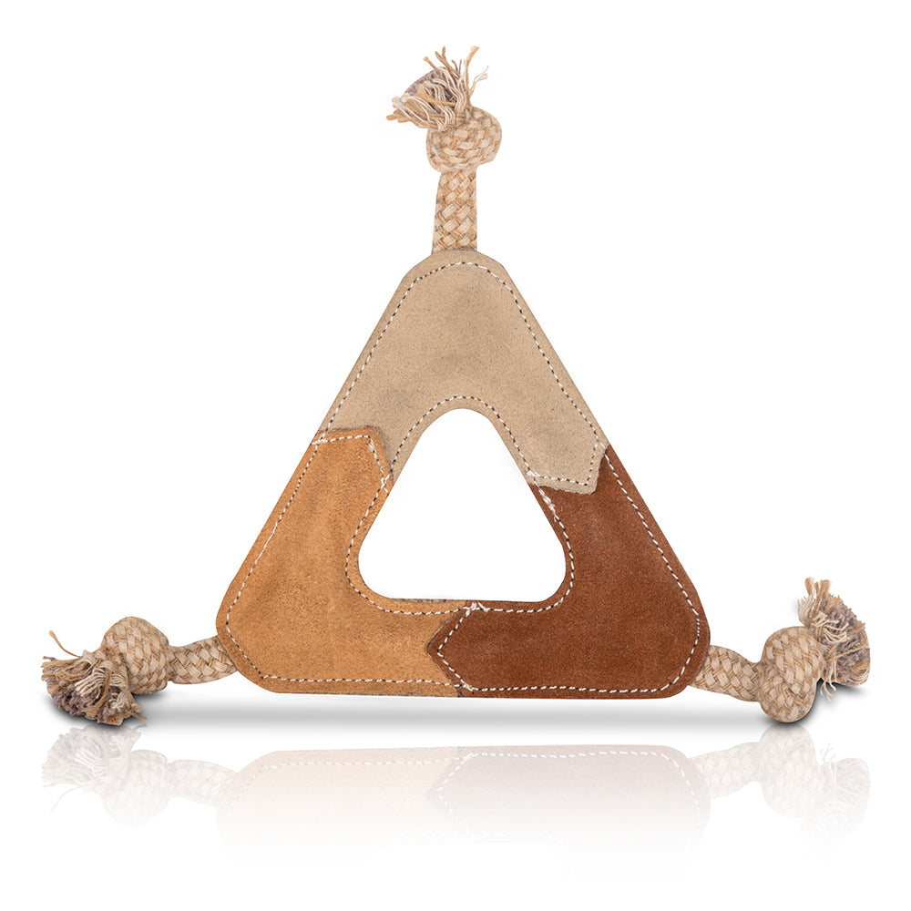 Suede Leather Dog Chew Toy Pawpourri